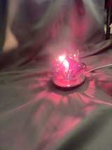 Lotus Pink Resin Tealight Holder - Image 1