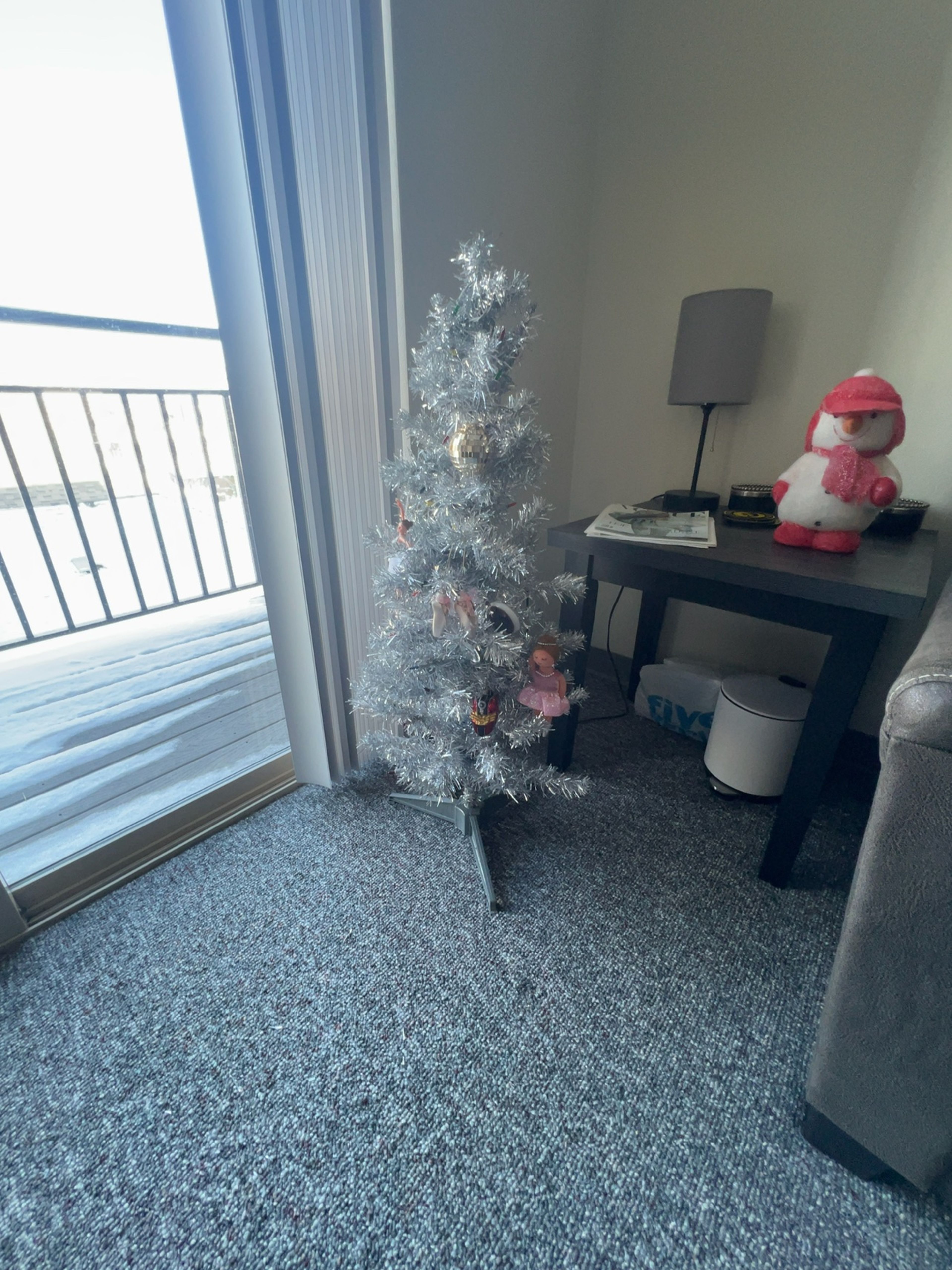 Northlight Silver Tinsel Christmas Tree