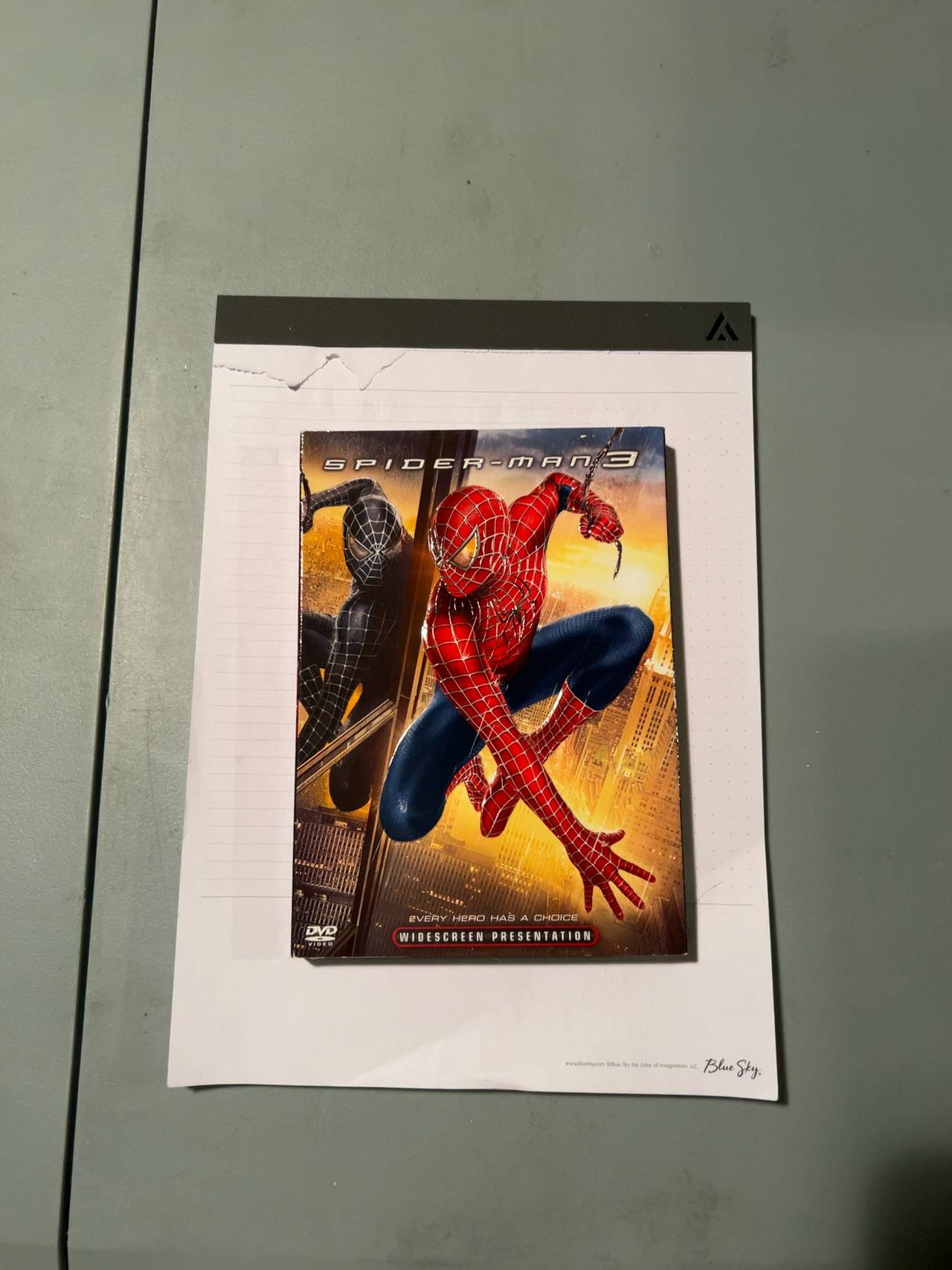 Marvel Spider-Man 3 DVD Widescreen