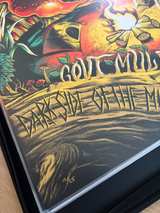 Gov't Mule Dark Side of the Mule Charlotte 2023 AJ Masthay Poster - Image 2