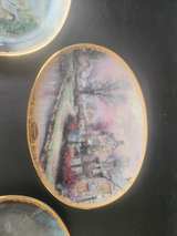 Thomas Kinkade Lamplight Village Collector Plates Set of 4 - Image 5
