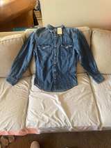 Levi's Barstow Western Denim Shirt Medium Wash - Image 3