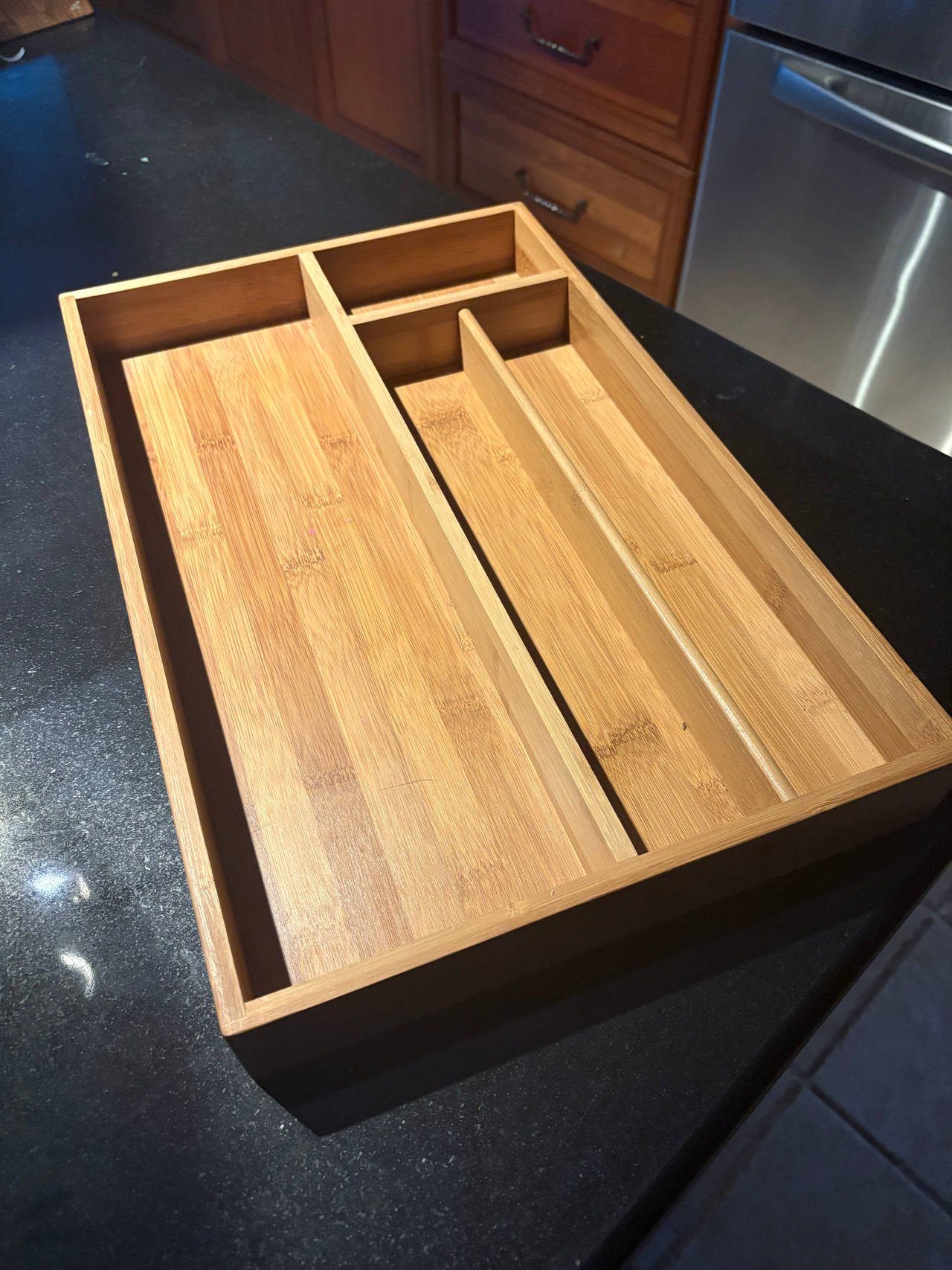 Bamboo Drawer Organizer