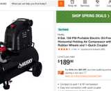 Husky 8 Gal. 150 PSI Portable Electric Air Compressor - Brand New - Image 4