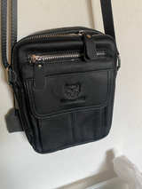 Bullcaptain Leather Crossbody Bag - Image 1