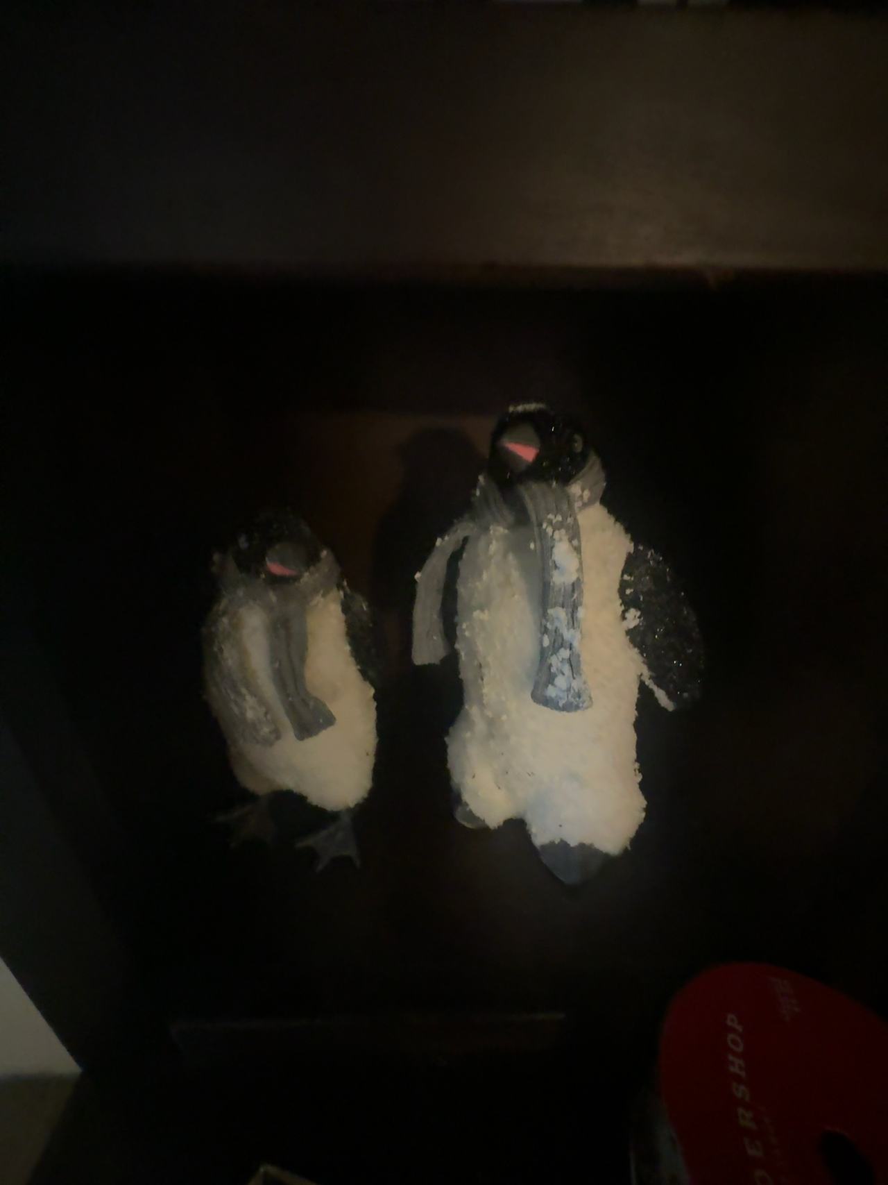 Vintage Handmade Styrofoam Penguin Decoration