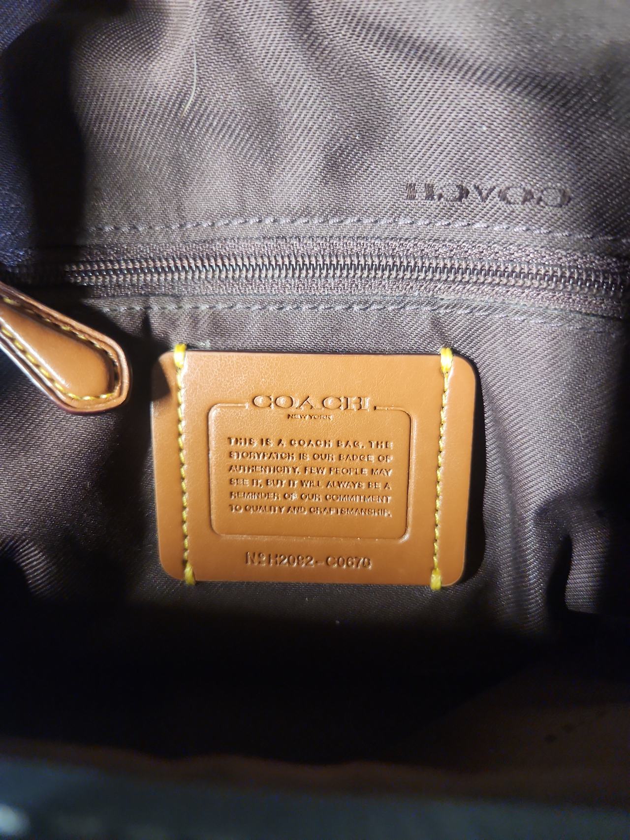 Coach Dempsey Tote with Horse and Carriage Logo
