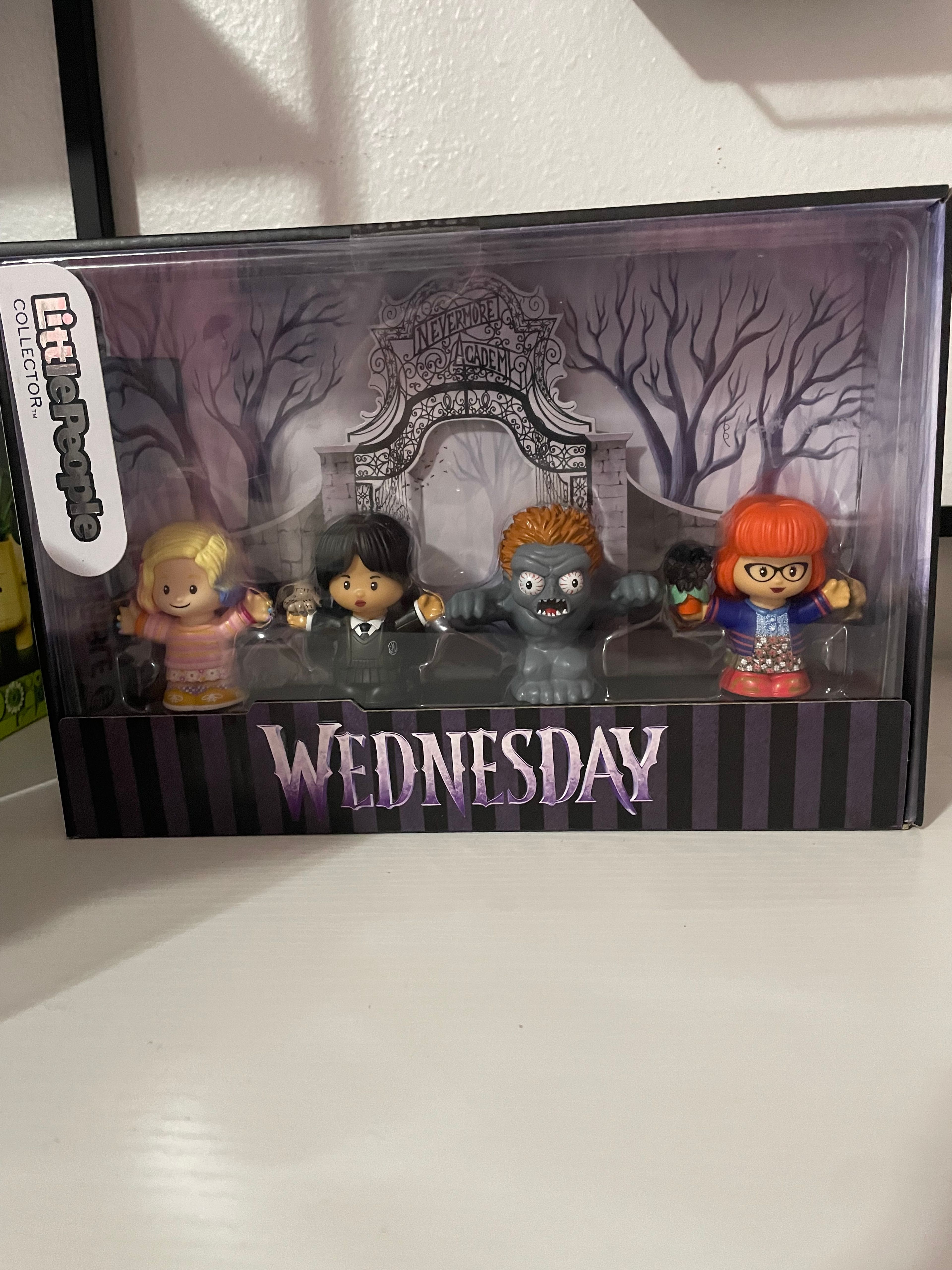 Fisher-Price Little People Collector Wednesday TV Series 4-Figure Set