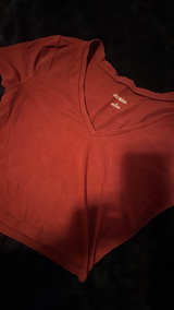 Wild Fable Women's Short Sleeve V-Neck Cropped T-Shirt - Image 2