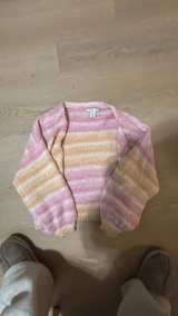 Sincerely Jules Striped Balloon Sleeve Cardigan - Image 3