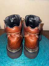 Dr. Martens Brown Leather Boots (size 7Mens/9Womens) - Image 4