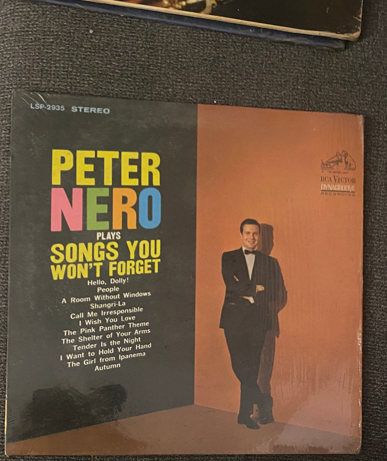 Peter Nero Plays Songs You Won't Forget Vinyl LP