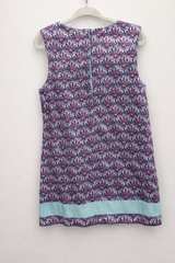 Vineyard Vines Shell Print Shift Dress 4T - Image 2