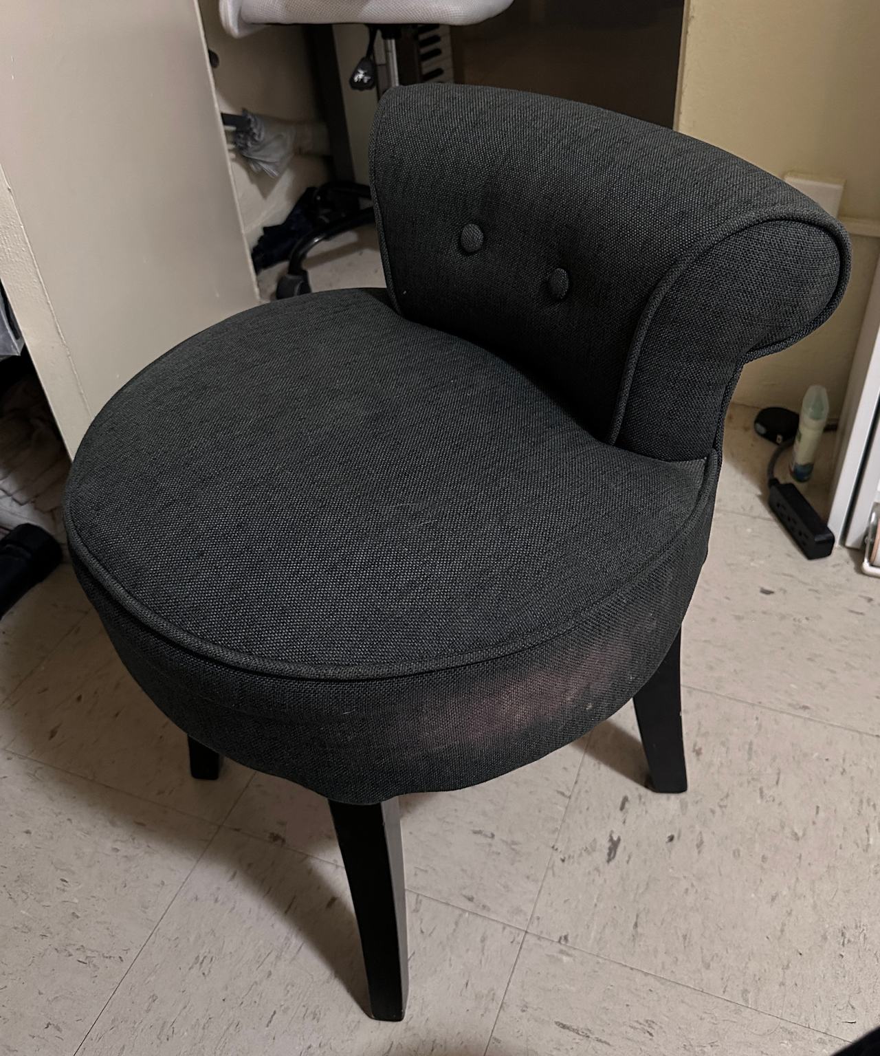 Vanity Stool Stone