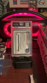 2024 Bowman Chrome Anthony Baptist Fuchsia Lunar Refractor /199 PSA 9 - Image 2