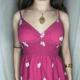 Pink Embroidered Sundress - Image 4