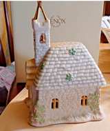 Lenox St. Patrick's Blessing Music Box Irish Cottage Collection - Image 3