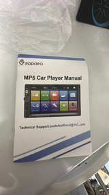 Double Din Car Stereo with back up camera and movie player - Image 2