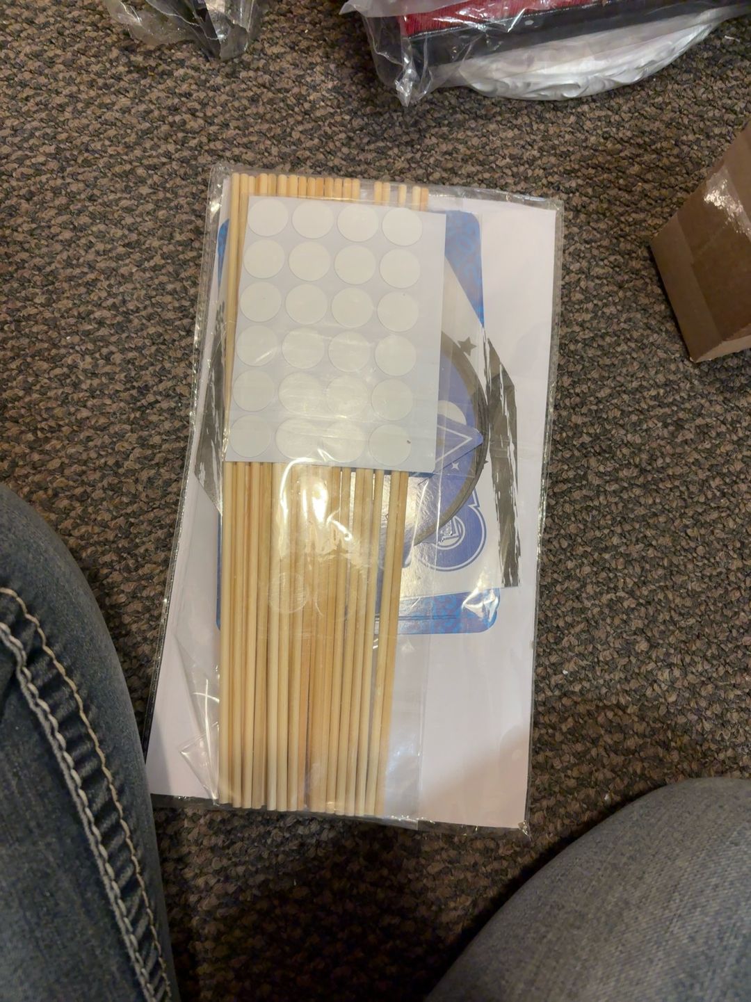 Blue Panda Photo Booth Props Assorted Set