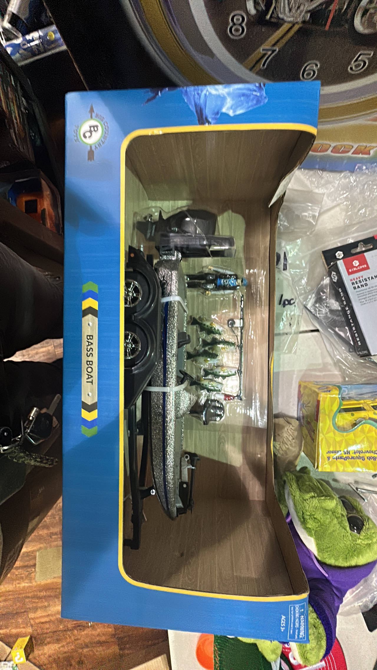Bass Pro Shops Imagination Adventure Bass Boat Play Set