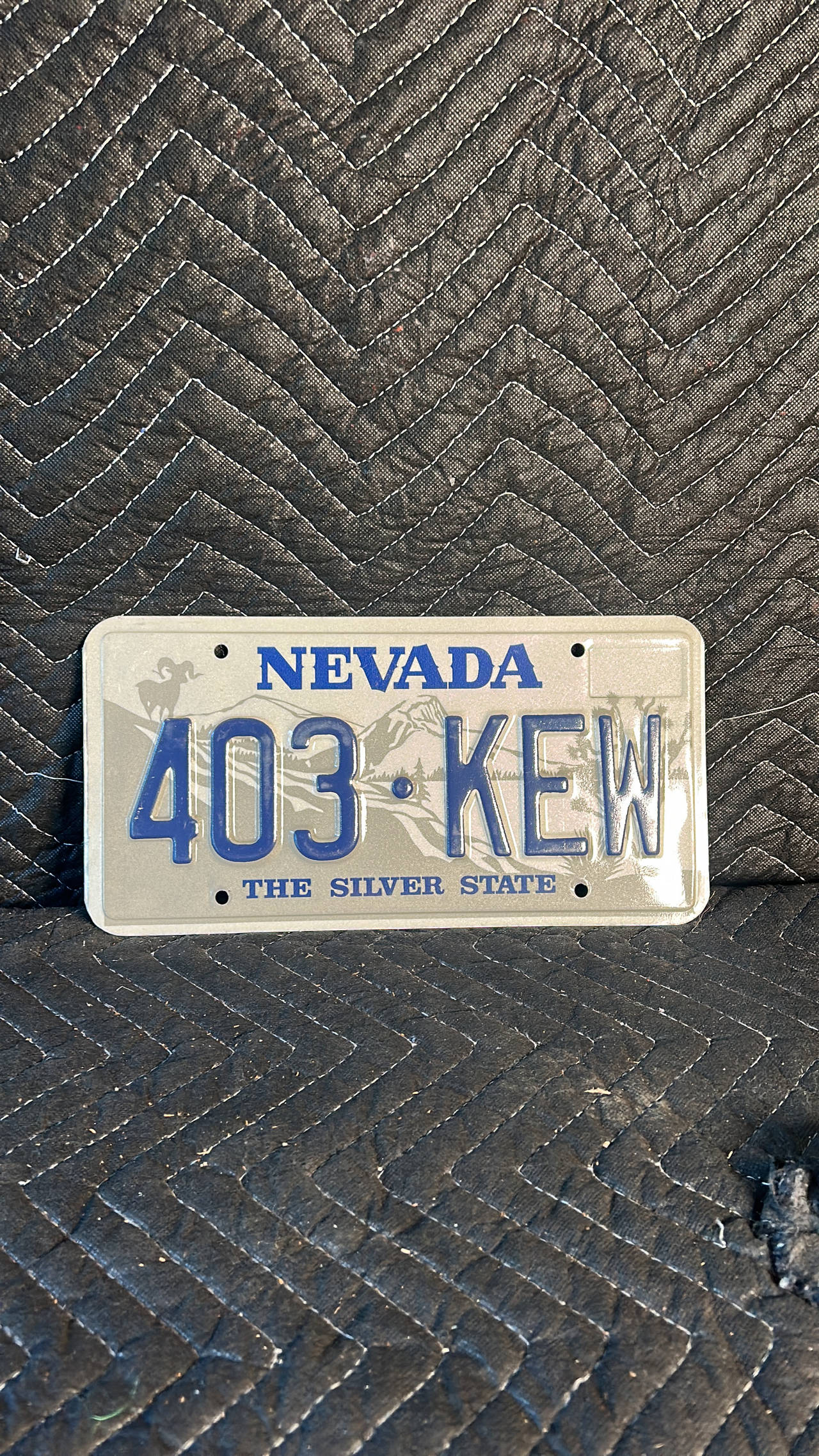 Nevada License Plate (1983-2000)