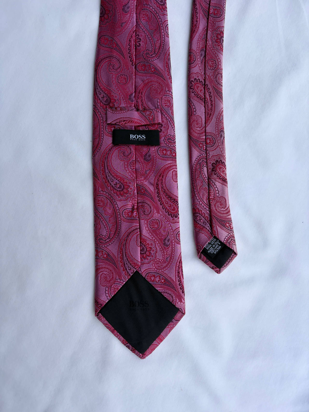 Hugo Boss Silk Paisley Tie