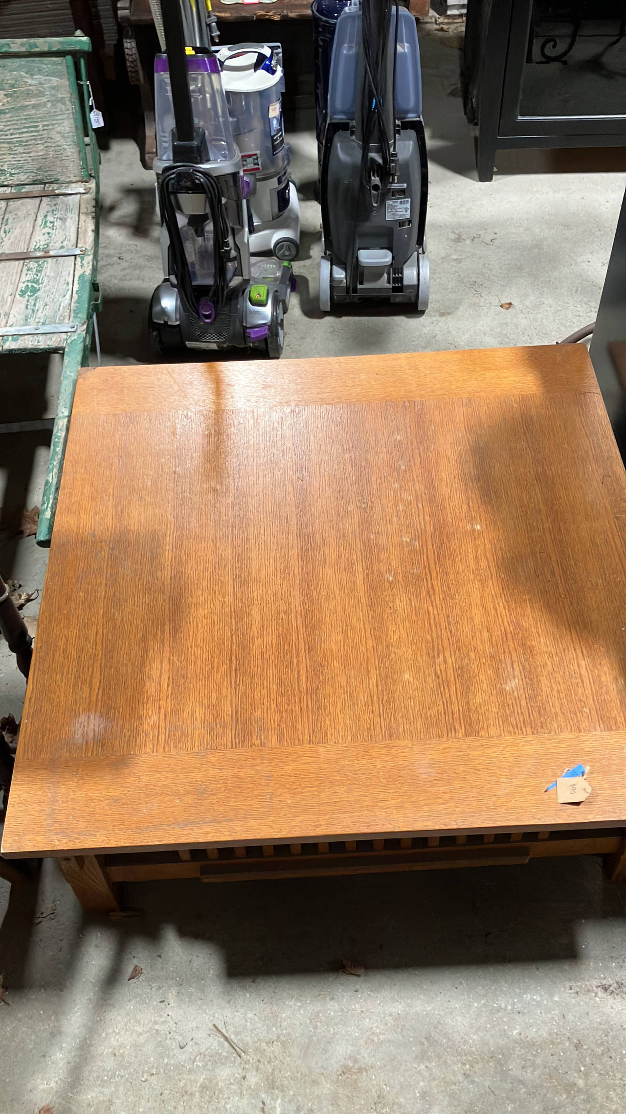 Mission Style Oak Coffee Table