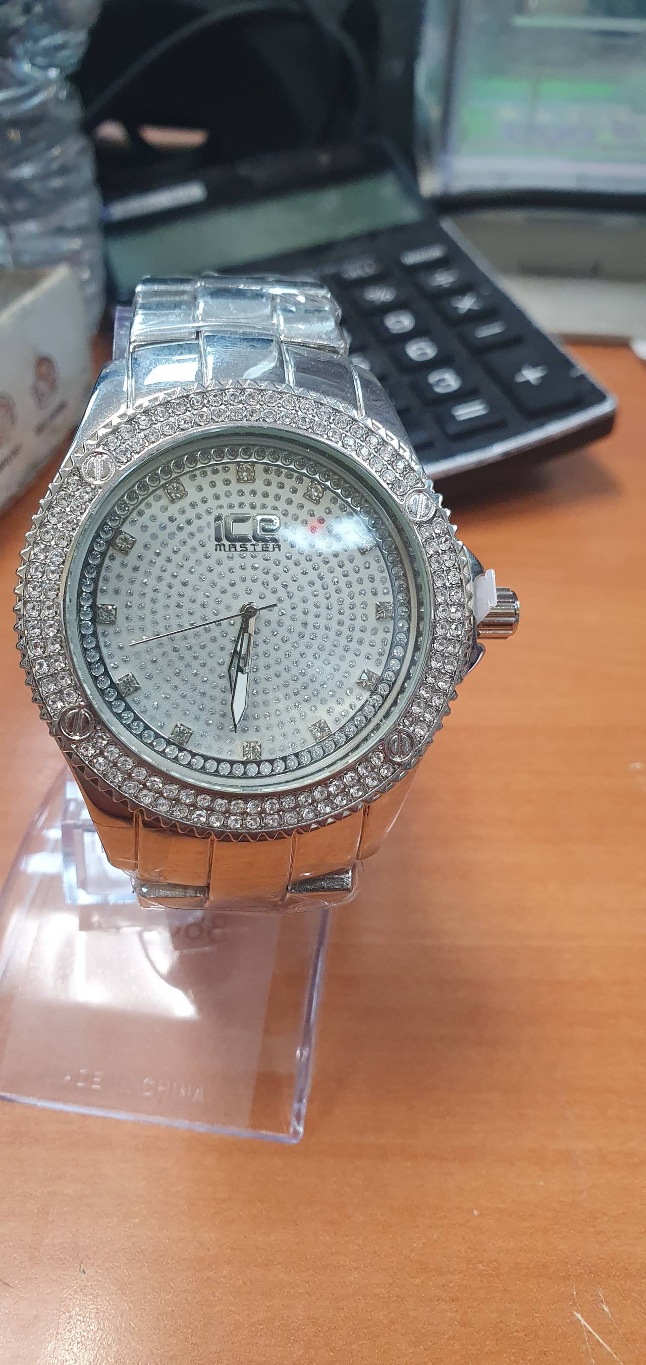 Ice Master Iced Out Crystal Watch