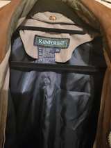 Rainforest Jacket with brown Leather Trim sz XXL - Image 2