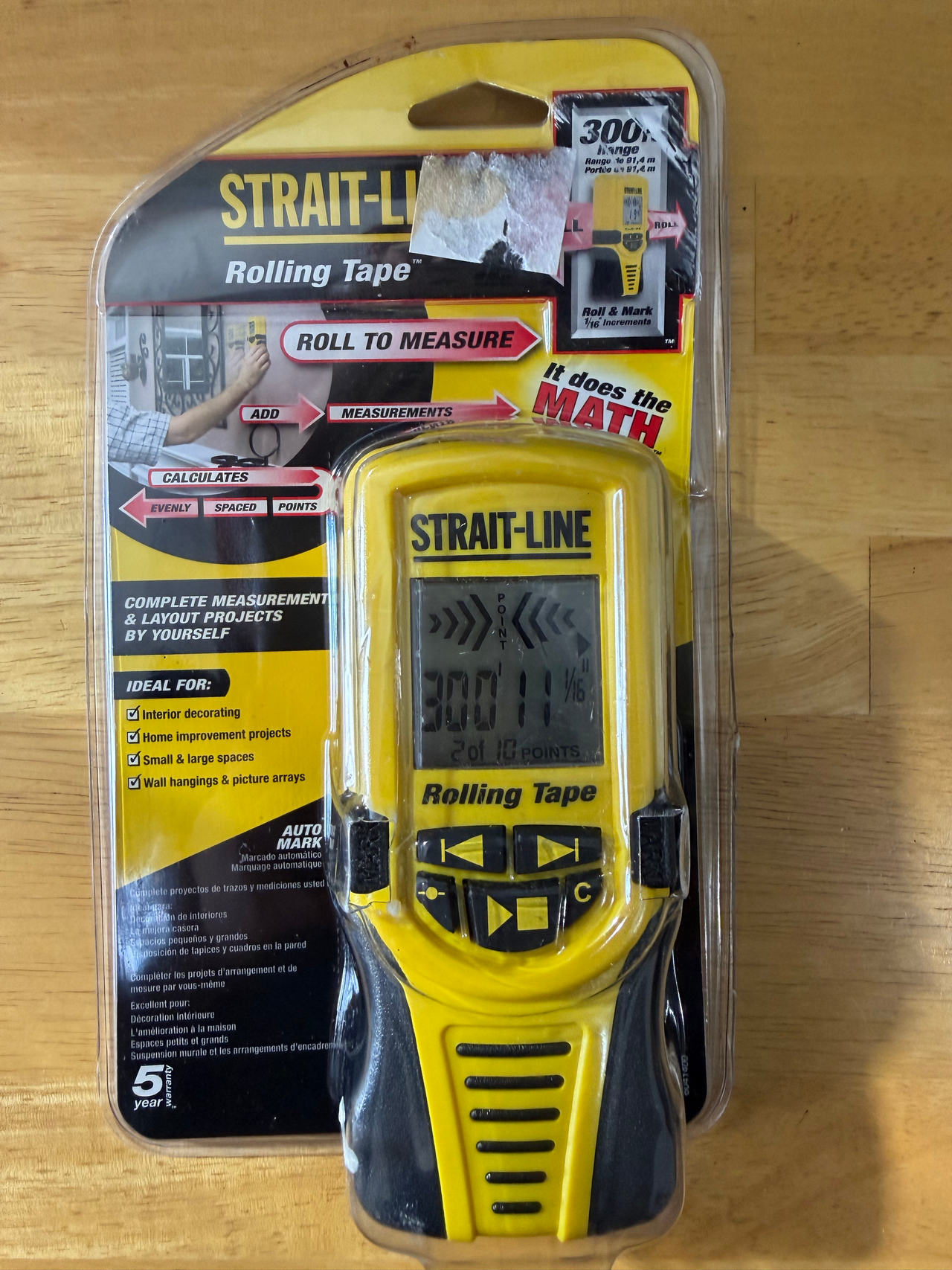 Strait-Line Rolling Tape 300