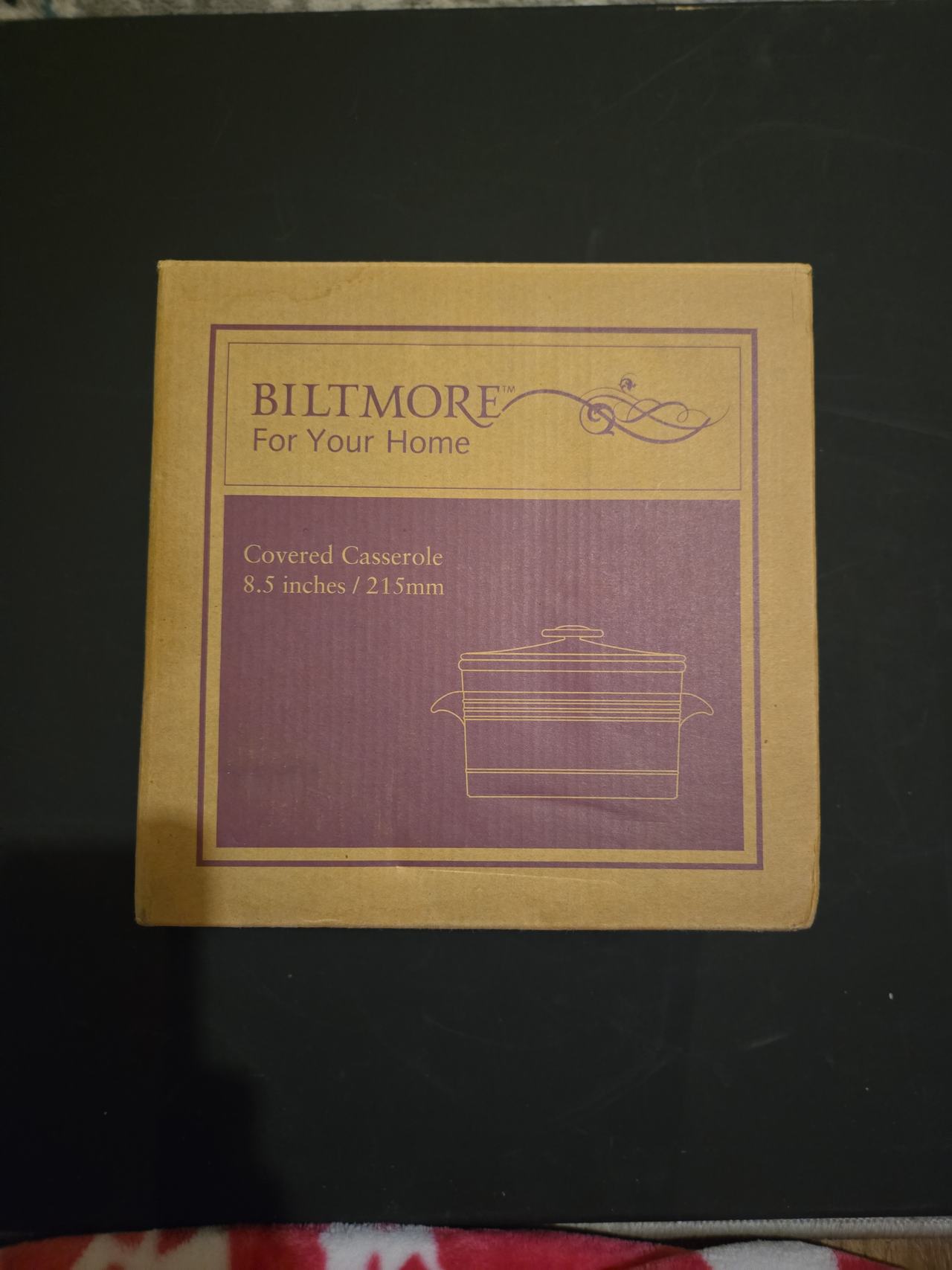 Biltmore For Your Home Covered Casserole 8.5 inch