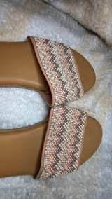 Time and Tru Women's Beaded Slide Sandals - Image 2