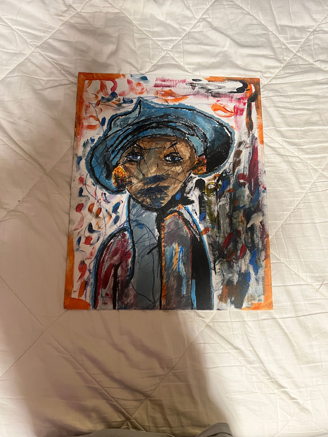 Abstract Portrait Painting