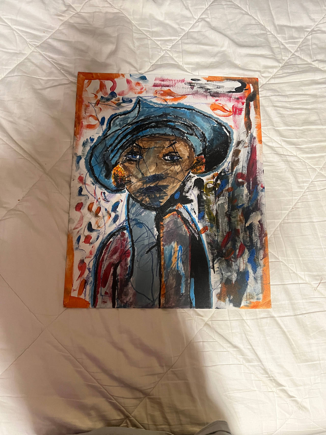 Abstract Portrait Painting