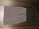 ESCADE SIZE 38 Tweed Sheath Dress Dalissan Black - Image 5