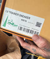 Louis Vuitton LV Trainer Sneaker Green White EUR 44/USA 10.5-11 M - Image 1