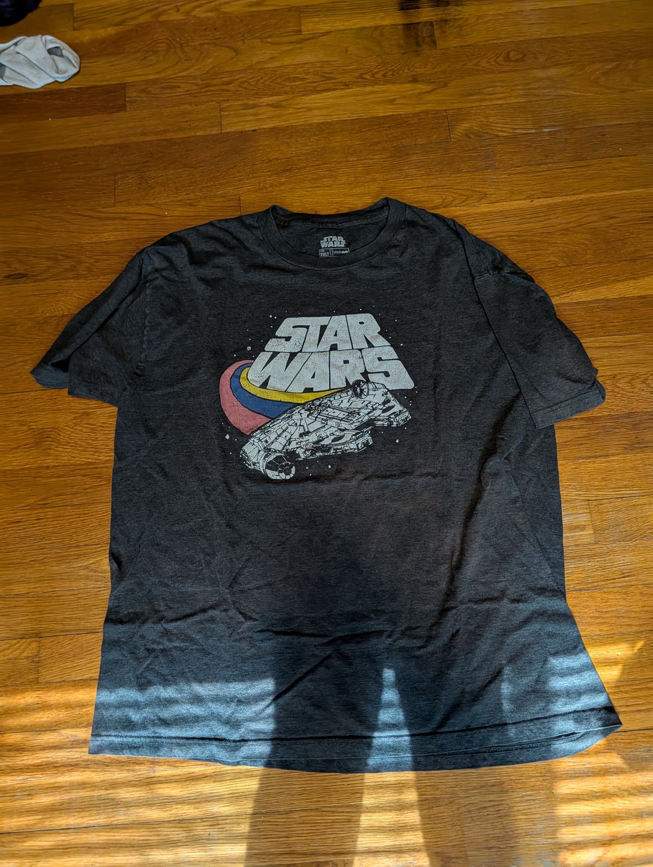 Star Wars Millennium Falcon Retro Graphic T-Shirt