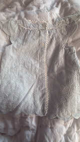 Catherine Malandrino Baby Pale Blue Embroidered Scallop Dress - Image 2