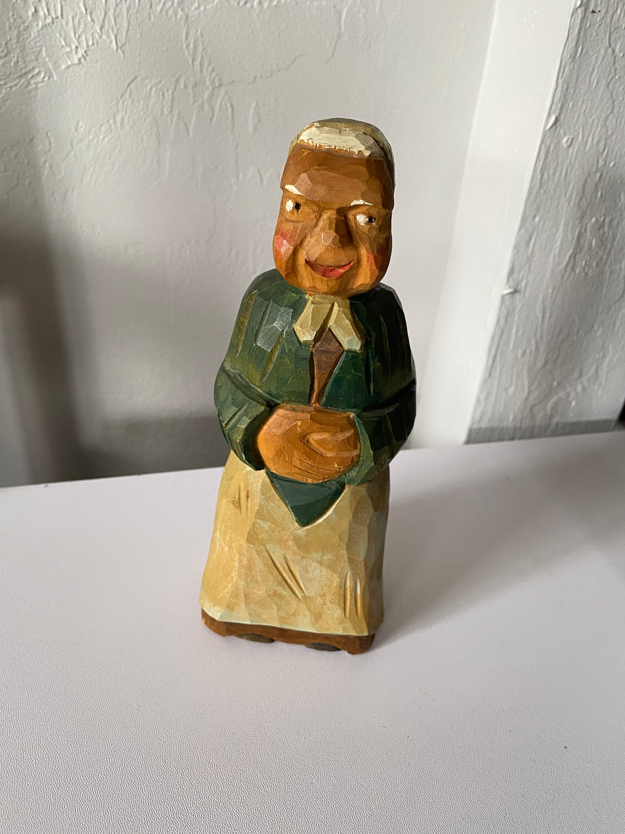Hand Carved Wooden Figurine