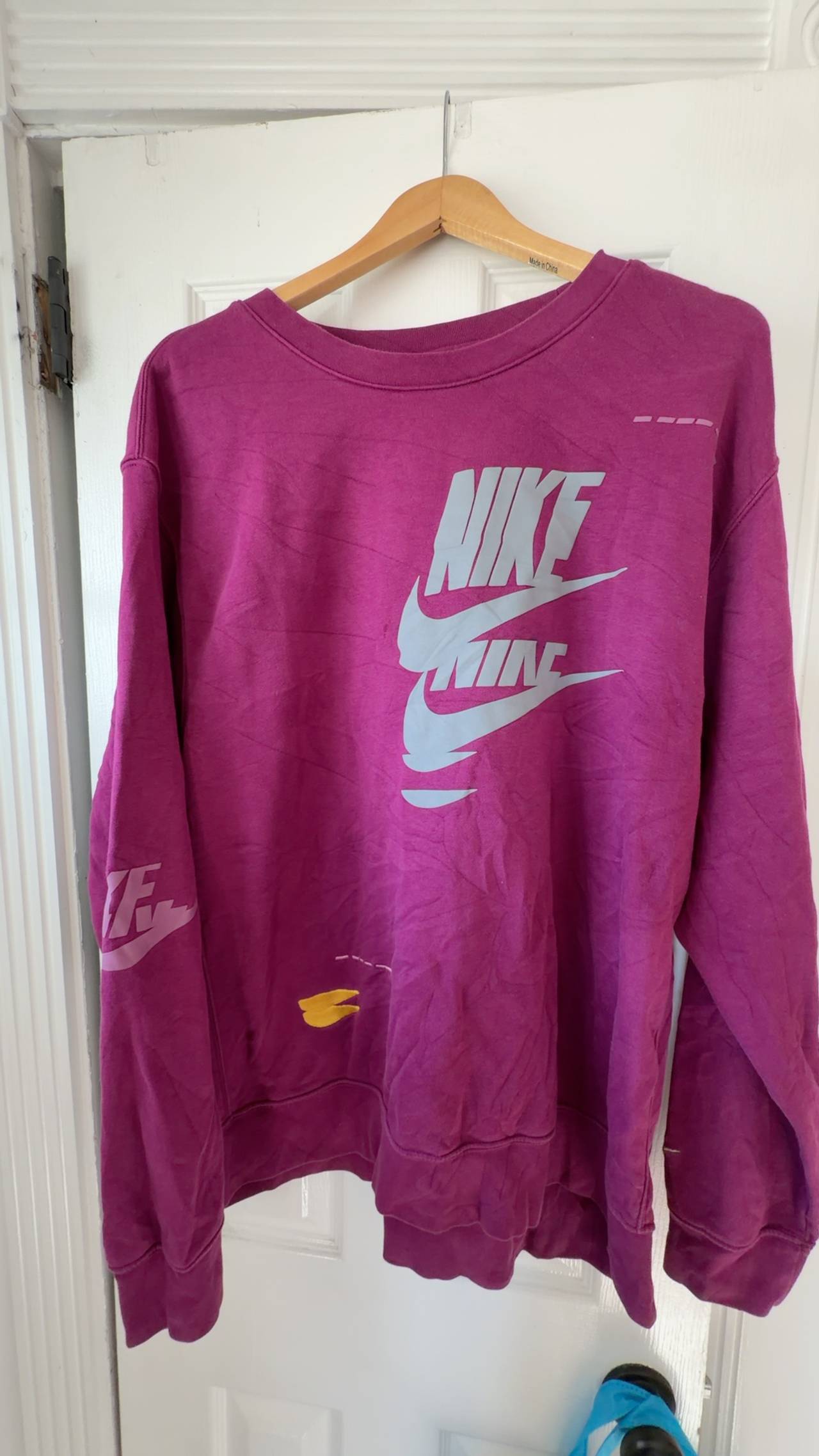 Nike Purple Crewneck Sweatshirt XXL 