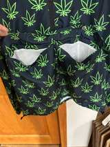 Black Jack 1999 USA Weed Leaf Anorak Windbreaker - Image 2