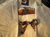Halloween Novelty Vest Women LG Handmade Vintage Scarecrow  - Image 8