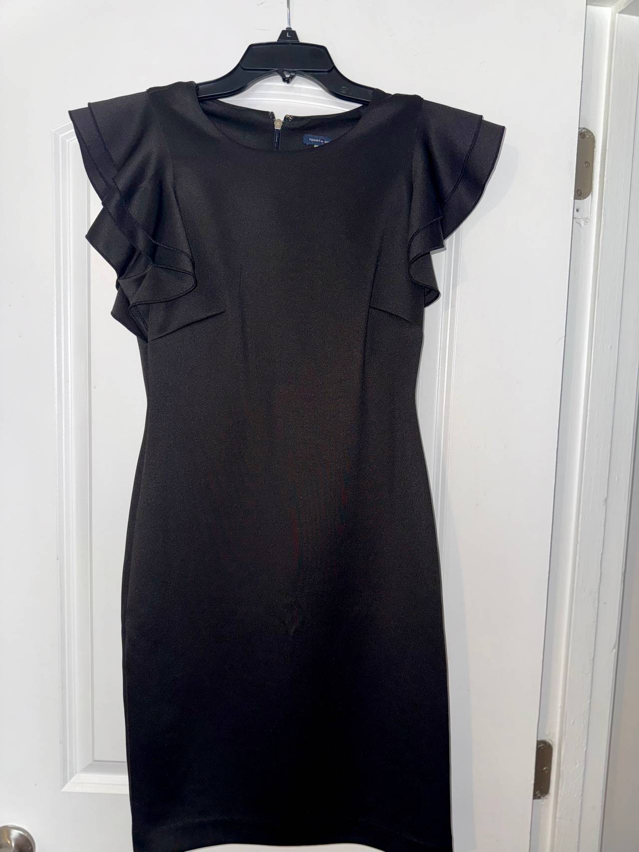 Tommy Hilfiger Ruffle Sleeve Sheath Dress