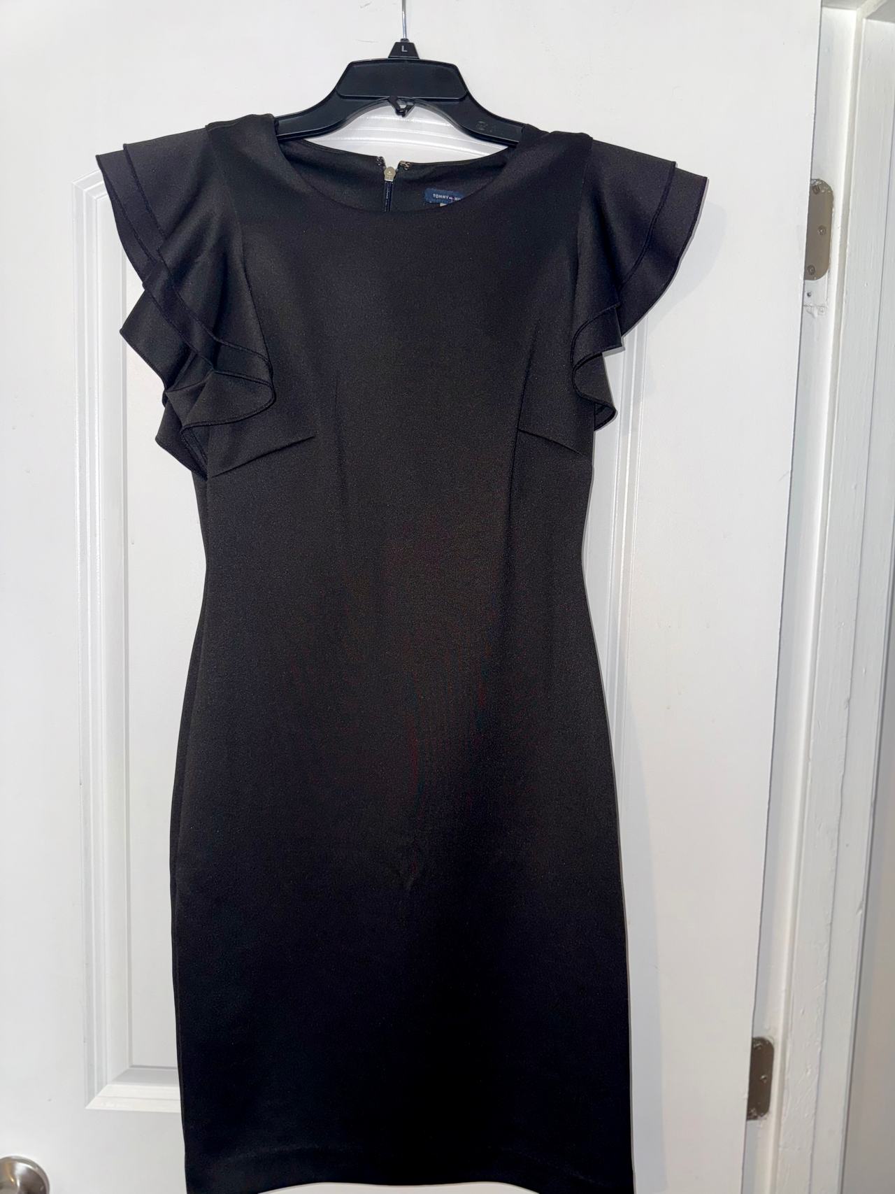 Tommy Hilfiger Ruffle Sleeve Sheath Dress
