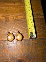 Marvella Vintage Faux Pearl Teardrop Clip-On Earrings - Image 5