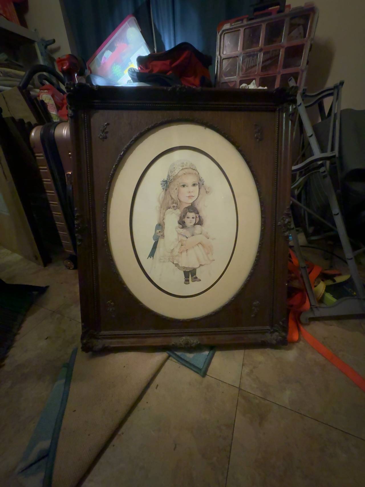 Jan Hagara Lithograph "ABBY Girl & Doll" Limited Edition