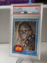 2021 Topps Star Wars Living Set Chewbacca #200 PSA 9 - Image 2
