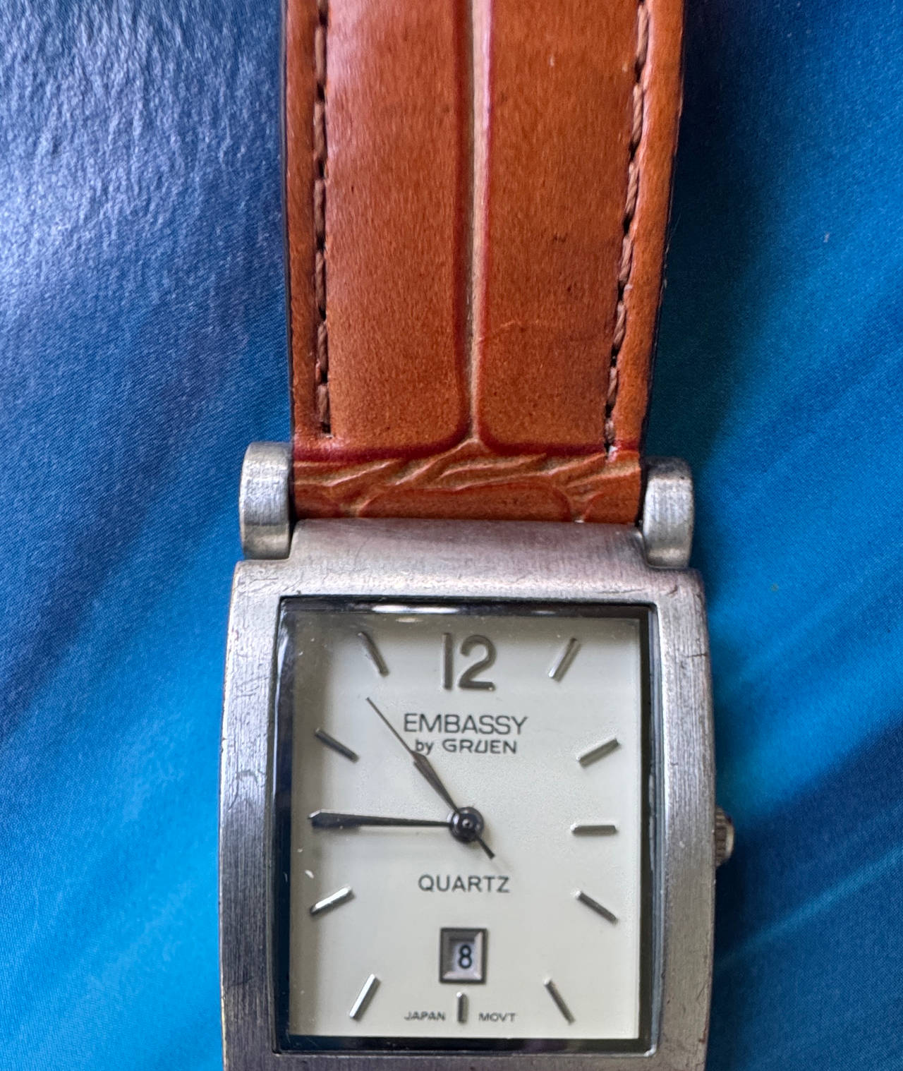 Embassy by Gruen Rectangular Quartz Watch