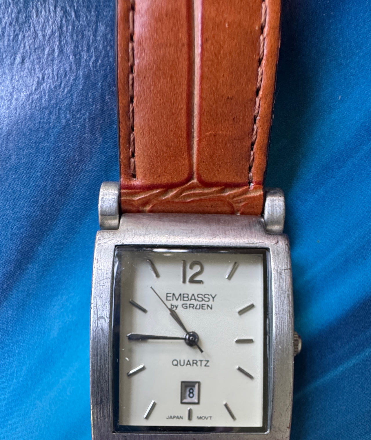 Embassy by Gruen Rectangular Quartz Watch