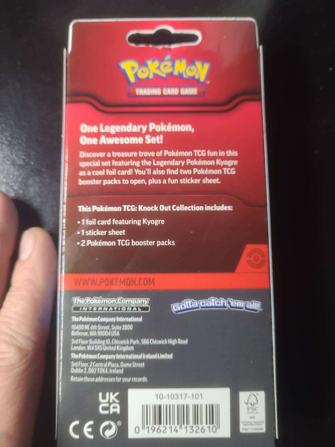 Pokémon TCG: Knock Out Collection (Kyogre)